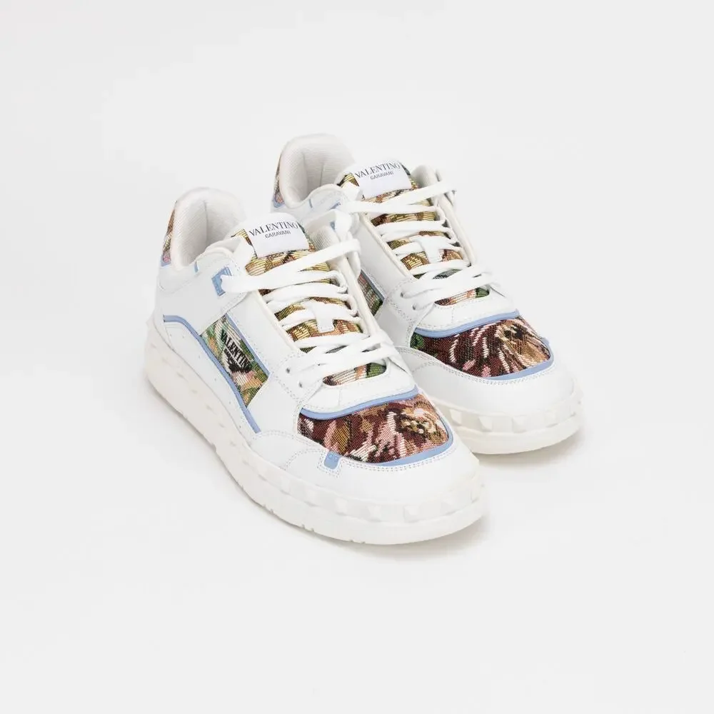 Valentino Garavani Men Freedots Low Top Sneakers White Multi Size 10 US/43 EU